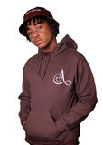 AMOUR Embroidered  UNISEX OVERSIZED HOODIE