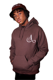 AMOUR Embroidered  UNISEX OVERSIZED HOODIE